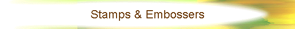 Stamps & Embossers
